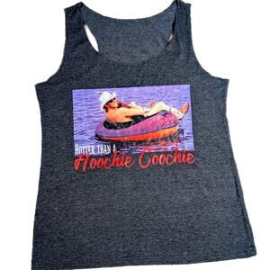 Alan Jackson Hotter Than A Hoochie Coochie Tank Top